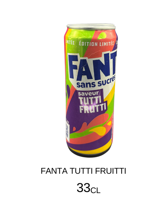 fanta mangue fruit du dragon  33cl