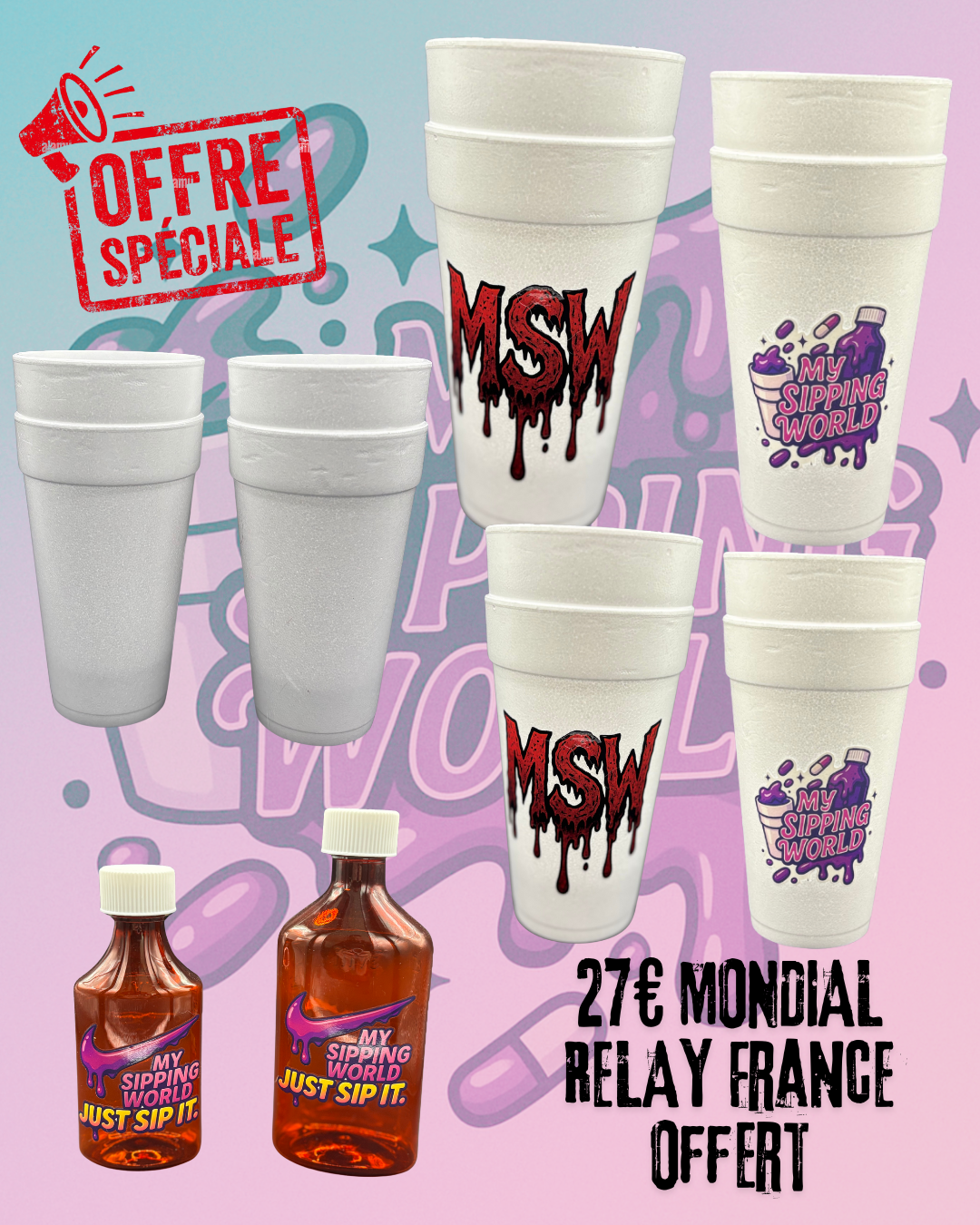 🟣 Pack Ultimate Cups & Pharma – By My Sipping World