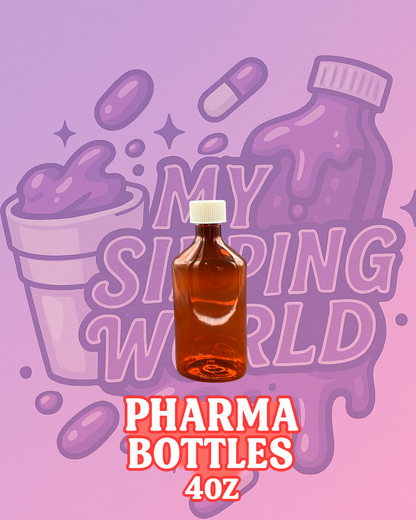 Bouteilles Pharma US 4oz vierge