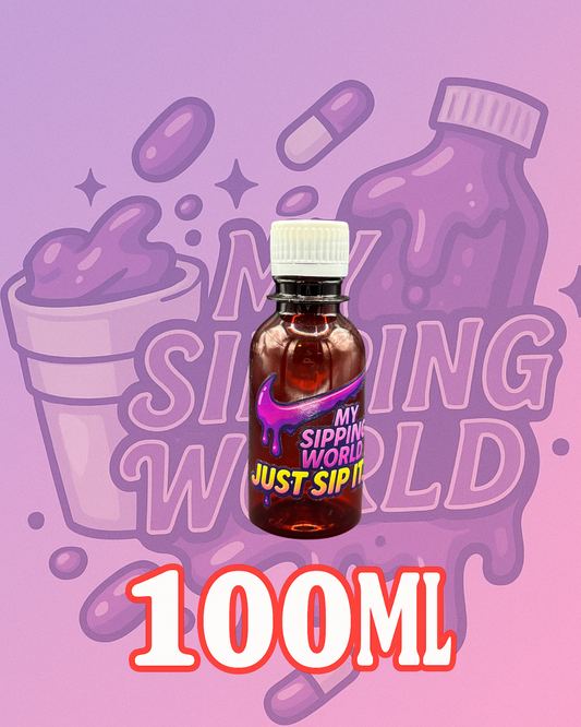 🧴 Bouteilles Graduées 100ml Custom – My Sipping World