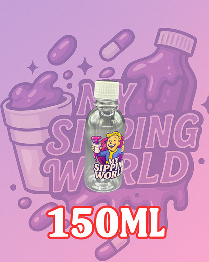 🧴 Bouteilles Graduées 150ml Custom – My Sipping World
