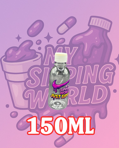 🧴 Bouteilles Graduées 150ml Custom – My Sipping World