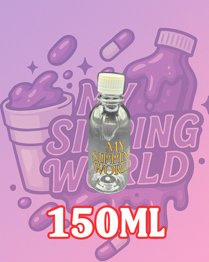 🧴 Bouteilles Graduées 150ml Custom – My Sipping World