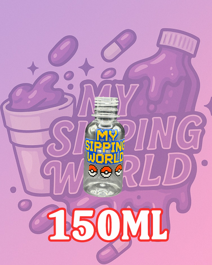 🧴 Bouteilles Graduées 150ml Custom – My Sipping World
