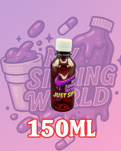 🧴 Bouteilles Graduées 150ml Custom – My Sipping World