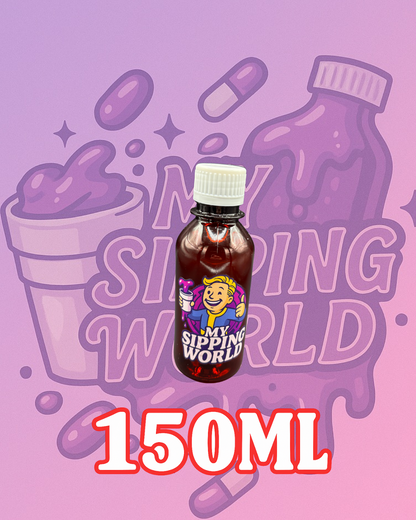 🧴 Bouteilles Graduées 150ml Custom – My Sipping World