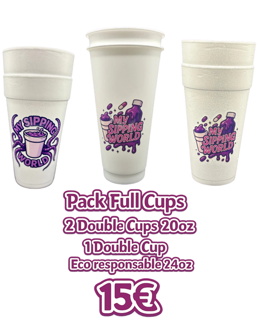 pack full cups 15 