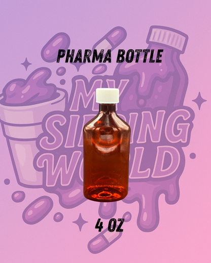 Bouteilles Pharma US 4oz vierge