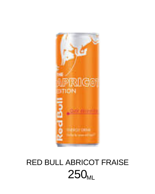red bull abricot fraise 250ml