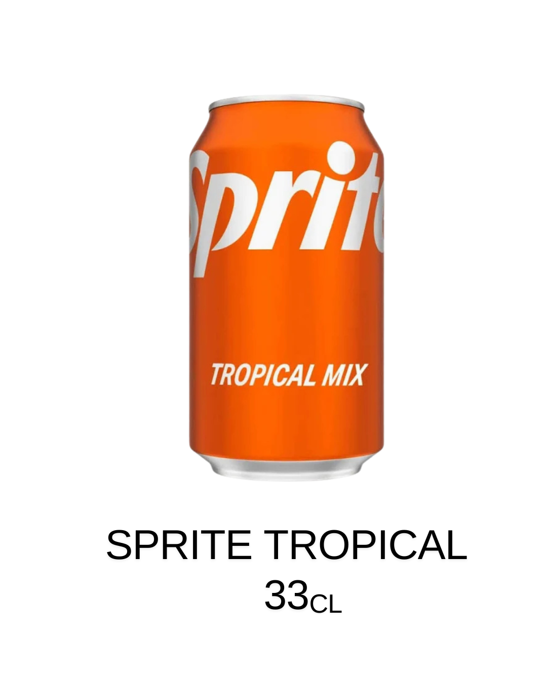 🥤 Sprite Tropical Mix – Canette 33cl